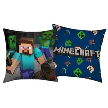 Minecraft Steve és a Mobok párna