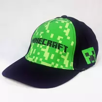 Minecraft terrain pattern kids baseball cap