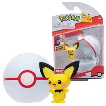 pokémon pichu labda figura clip 'n' go