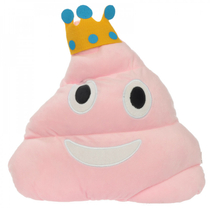 Emoji Poop Királylány Párna