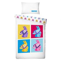 Fortnite 4 Llama cotton bed linen