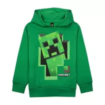 Minecraft exploding Creeper green hoodie