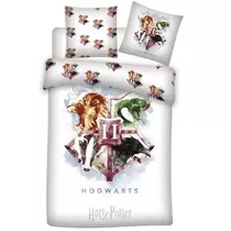 Harry Potter Hogwarts coat-of-arms cotton bed linen