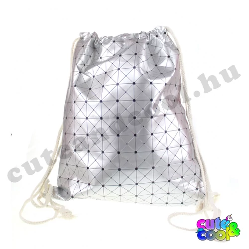 Geometric pattern gym bag