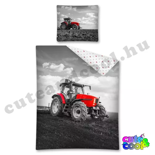 Red Tractor cotton bed linen