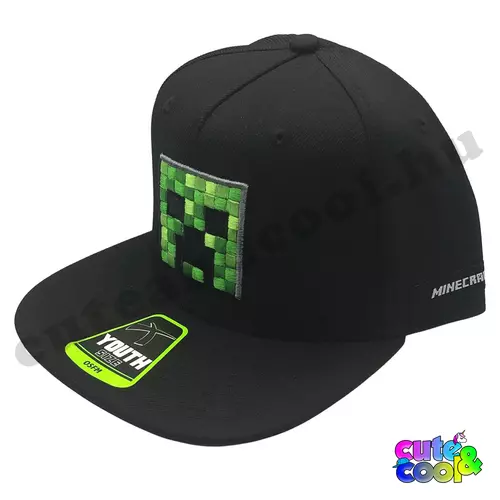 Minecraft menő snapback sapka