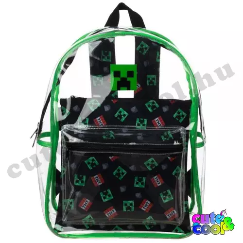 Minecraft TNT-Creeper transparent backpack