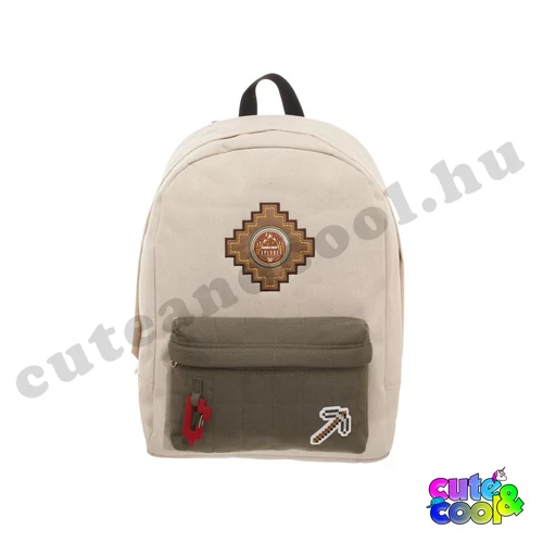 Minecraft Explorer beige backpack