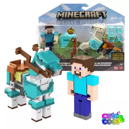 minecraft játékfigura steve