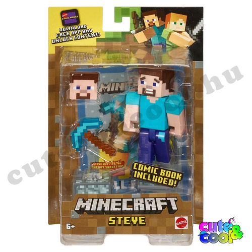 Minecraft Steve játékfigura