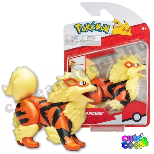 pokémon arcanine akciófigura