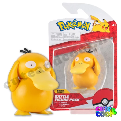 psyduck pokémon harci figura játék