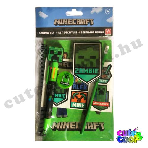 Minecraft iskolaszer írószer kiegészító írószerszett