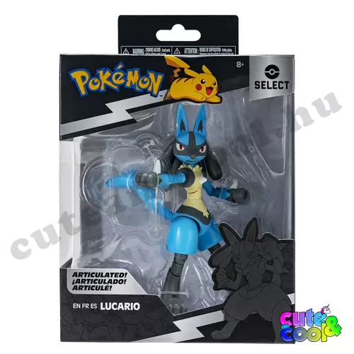 minőségi pokémon játékfigura lucario