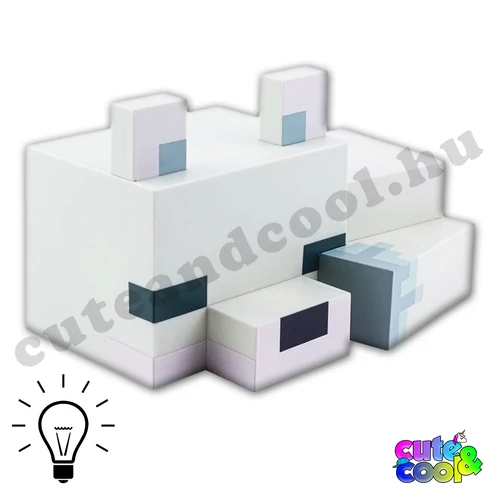 minecraft róka figura róka hangulatlámpa éjjelifény