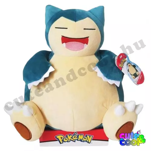 Pokémon Snorlax plüssjáték