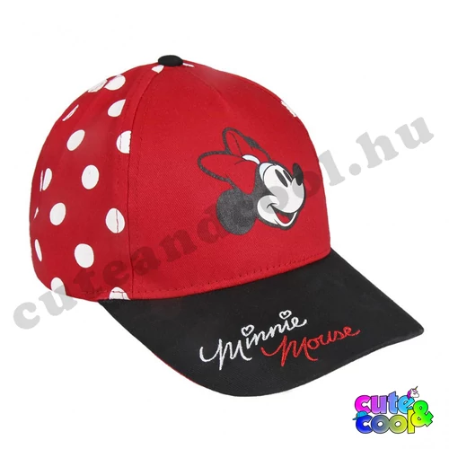 Minnie Mouse red baseball cap