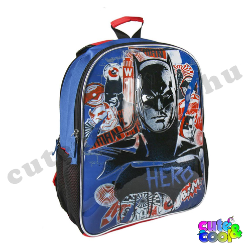 Batman vs Superman two-sided backpack