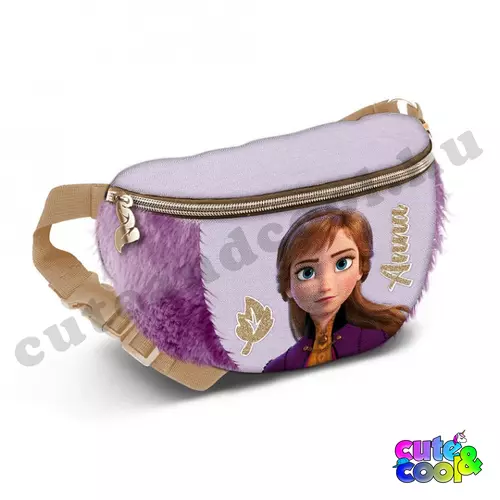 Frozen Anna faux fur belt bag