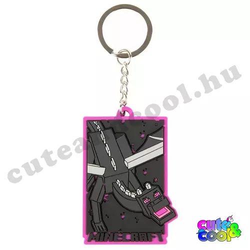 Minecraft Ender Dragon keychain