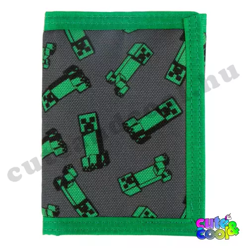 Minecraft Creeper patterned wallet