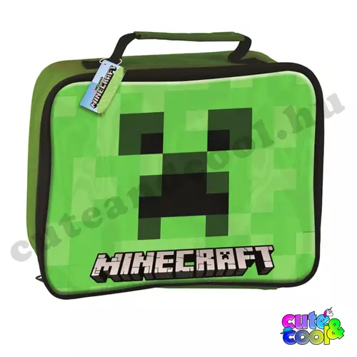 minecraft uzsonnás táska gyerekeknek