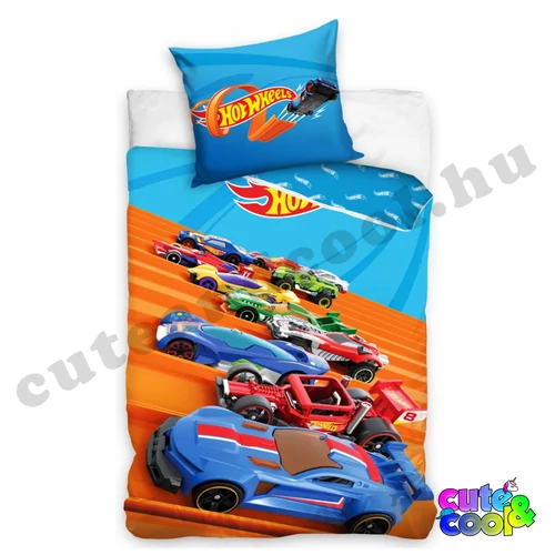 Hot Wheels cotton bed linen