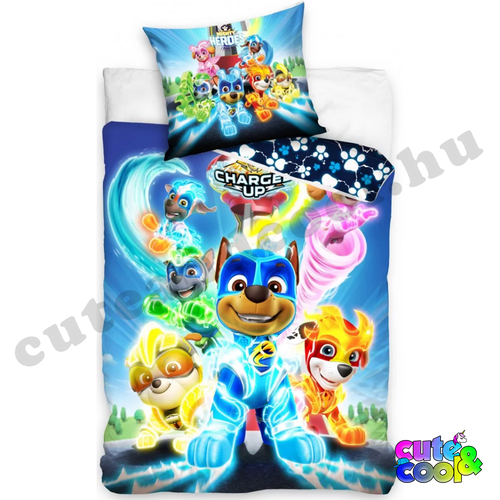 PAW Patrol Charged Up cotton bed linen