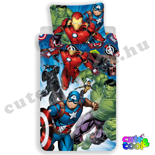 Marvel Avengers rush cotton bed linen