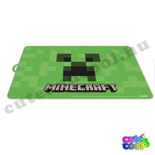Minecraft Green Creeper Place Mat