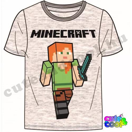 Minecraft grey Alex T-shirt