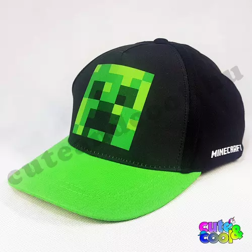 Minecraft Creeper mintás gyerek baseball sapka