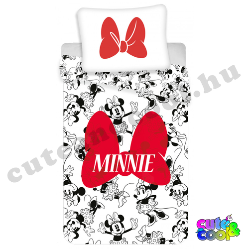 Minnie Mouse hair bow cotton bed linen
