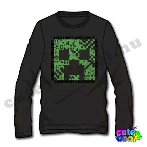 minecraft creeperes őszi póló