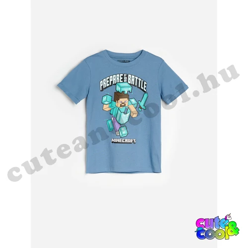 Minecraft Battle póló