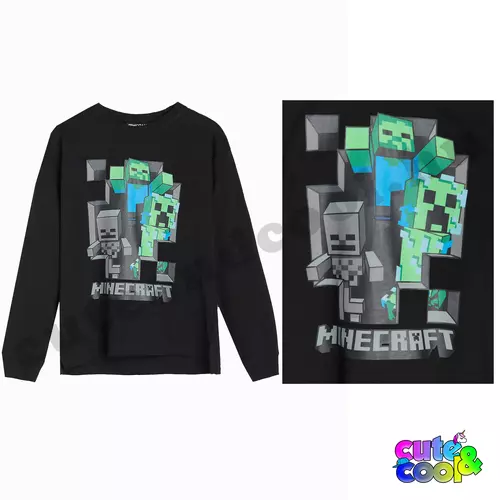 Minecraft Breakthrough Mobs long sleeve shirt