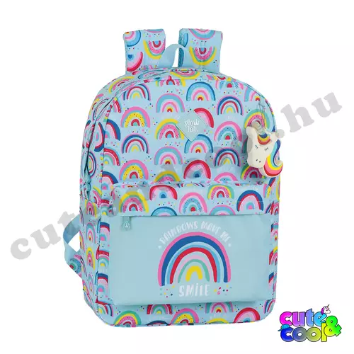 Rainbow school bag