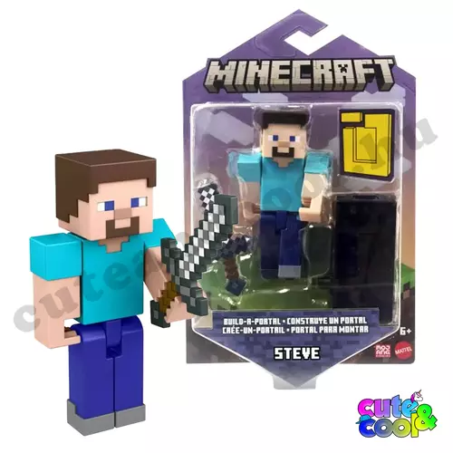 Minecraft műanyag ajándékfigura