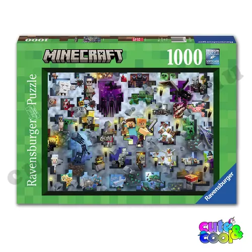 Minecraftos gyerek puzzle