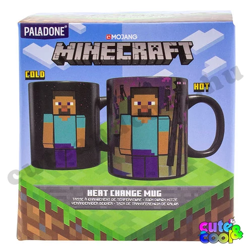 Minecraft Enderman heat-changing mug