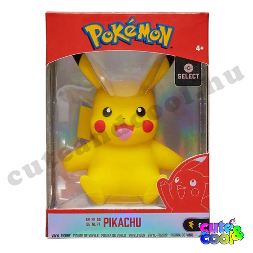 pikachu vinyl műanyag játékfigura pokémon