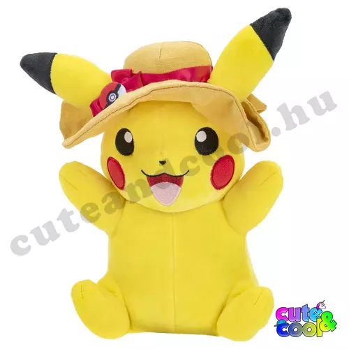 lányos pikachu figura plüss