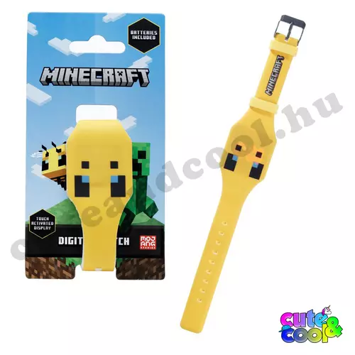 minecraftos gyerek óra karóra