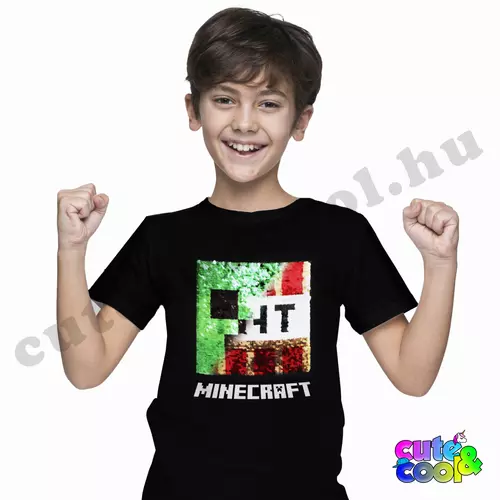 Minecraft Creeper simiflitteres póló