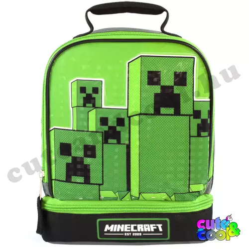 minecraft bélelt ételhordó táska