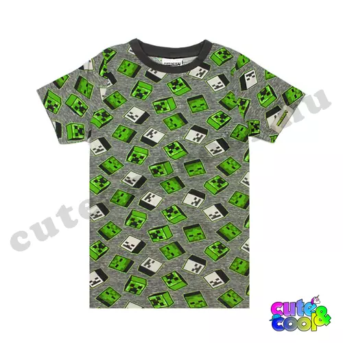 Minecraft grey Skins T-shirt