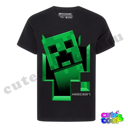 Minecraft outstanding Creeper black T-shirt